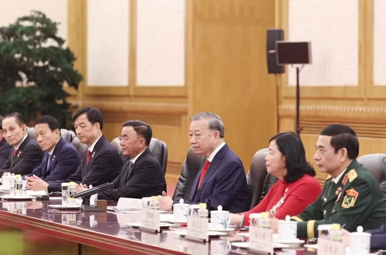 General Secretary and President To Lam holds talks with Chinese General Secretary, President Xi Jinping in Beijing