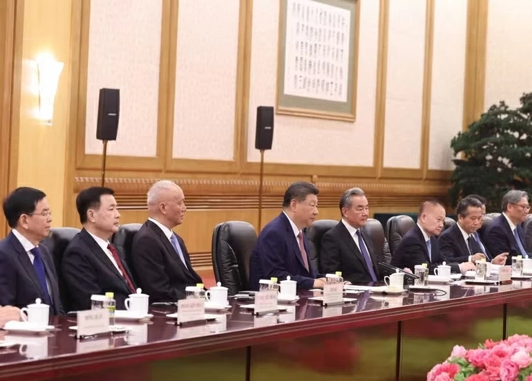 General Secretary and President To Lam holds talks with Chinese General Secretary, President Xi Jinping in Beijing General Secretary and President To Lam holds talks with Chinese General Secretary, President Xi Jinping in Beijing
