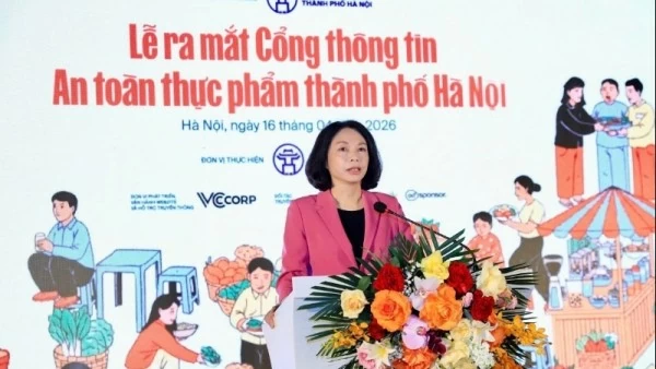 Hanoi city launches food safety information portal: Establishing an official hub, increasing transparency, and enhancing interaction