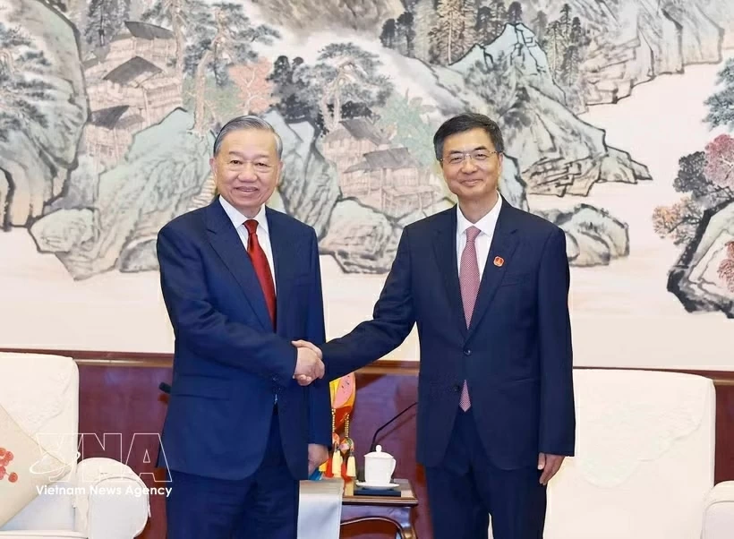 General Secretary, President To Lam receives Secretary of Guangxi’s Party Committee