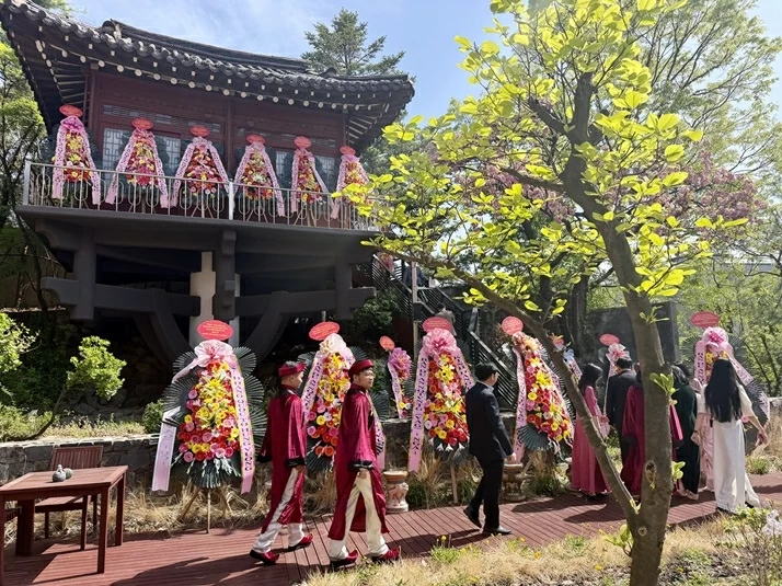 Vietnamese Embassy in Republic of Korea organizes Hung Kings' Commemoration Ceremony