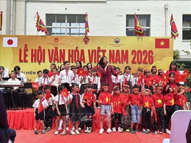 Vietnamese Cultural Festival in Japan's Osaka recreates heartfelt Hung Kings Commemoration