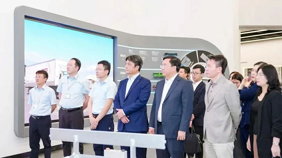 Phu Tho province investment promotion delegation works with BYD Group on cooperation in electric vehicles and new energy