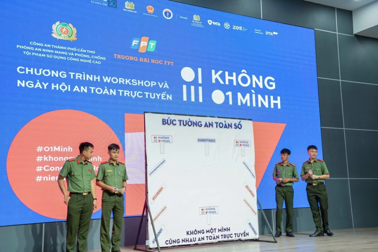 'Not Alone – Together Safe Online' campaign launched in Can Tho City