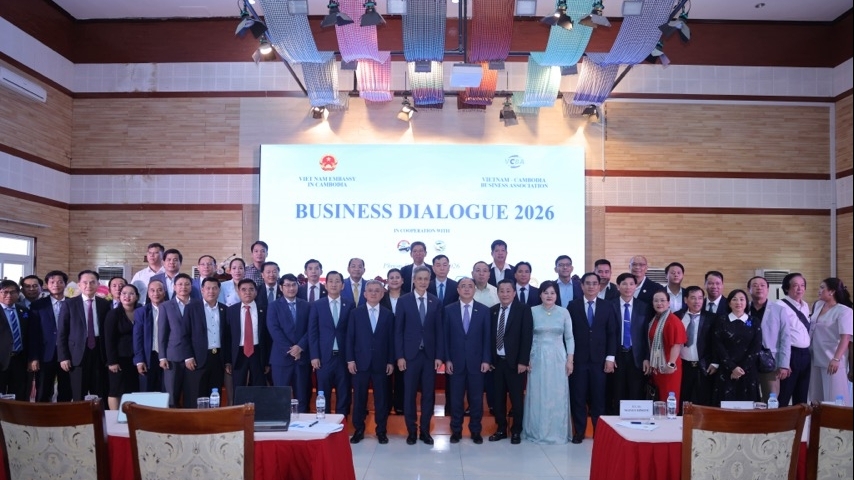 Vietnamese Embassy, VCBA co-host Business Dialogue 2026 in Cambodia