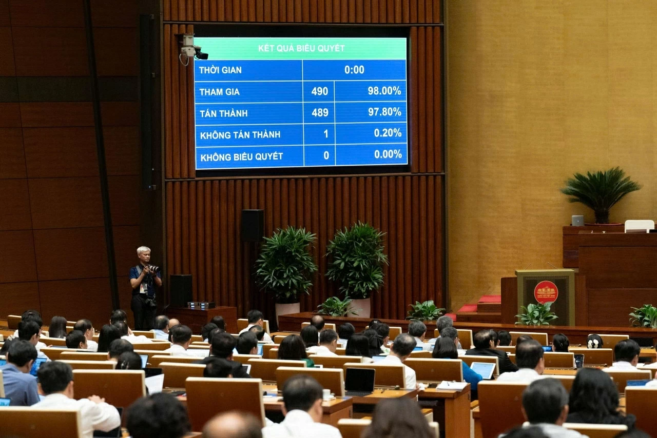 National Assembly adopts Amendments to Law on Vietnamese Representative Missions Abroad
