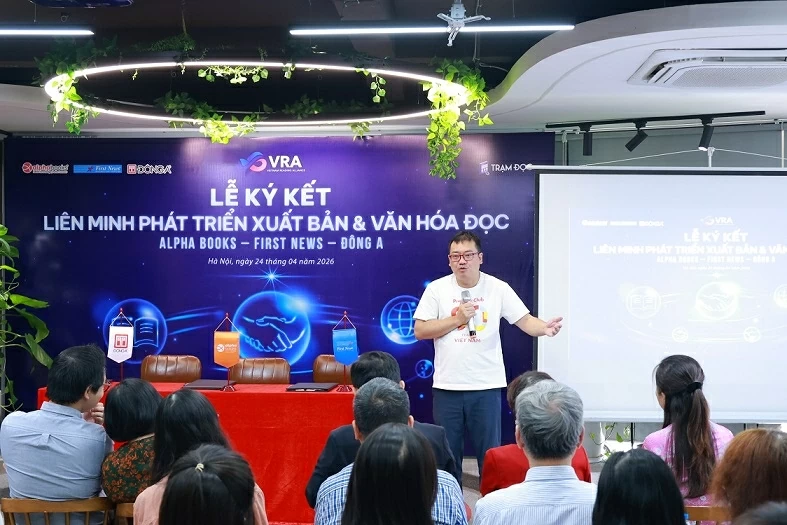 Launch of the Vietnam publishing and reading Culture Development Alliance Launch of the Vietnam publishing and reading Culture Development Alliance