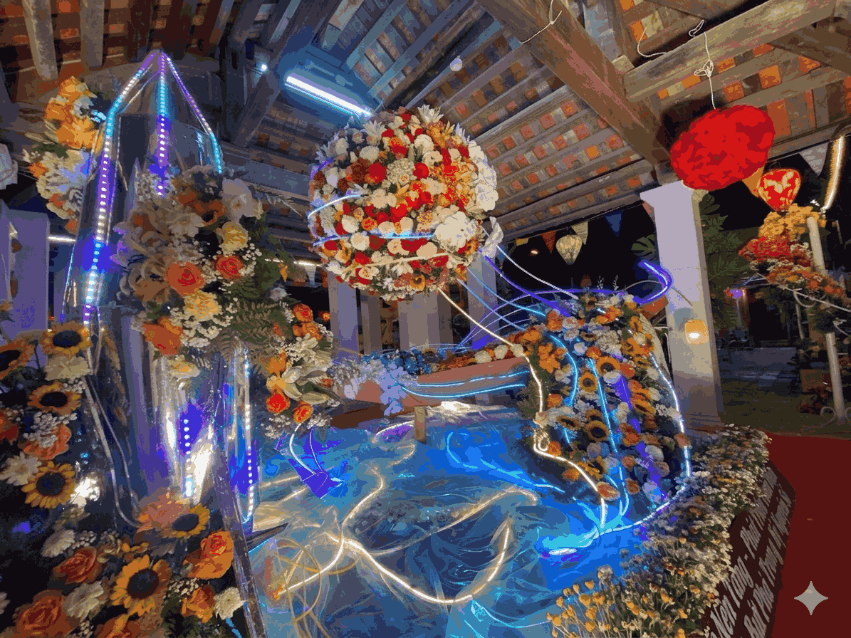 Brilliant blossoms mark the opening of Dinh-Mieu Tay Tuu Festival 2026