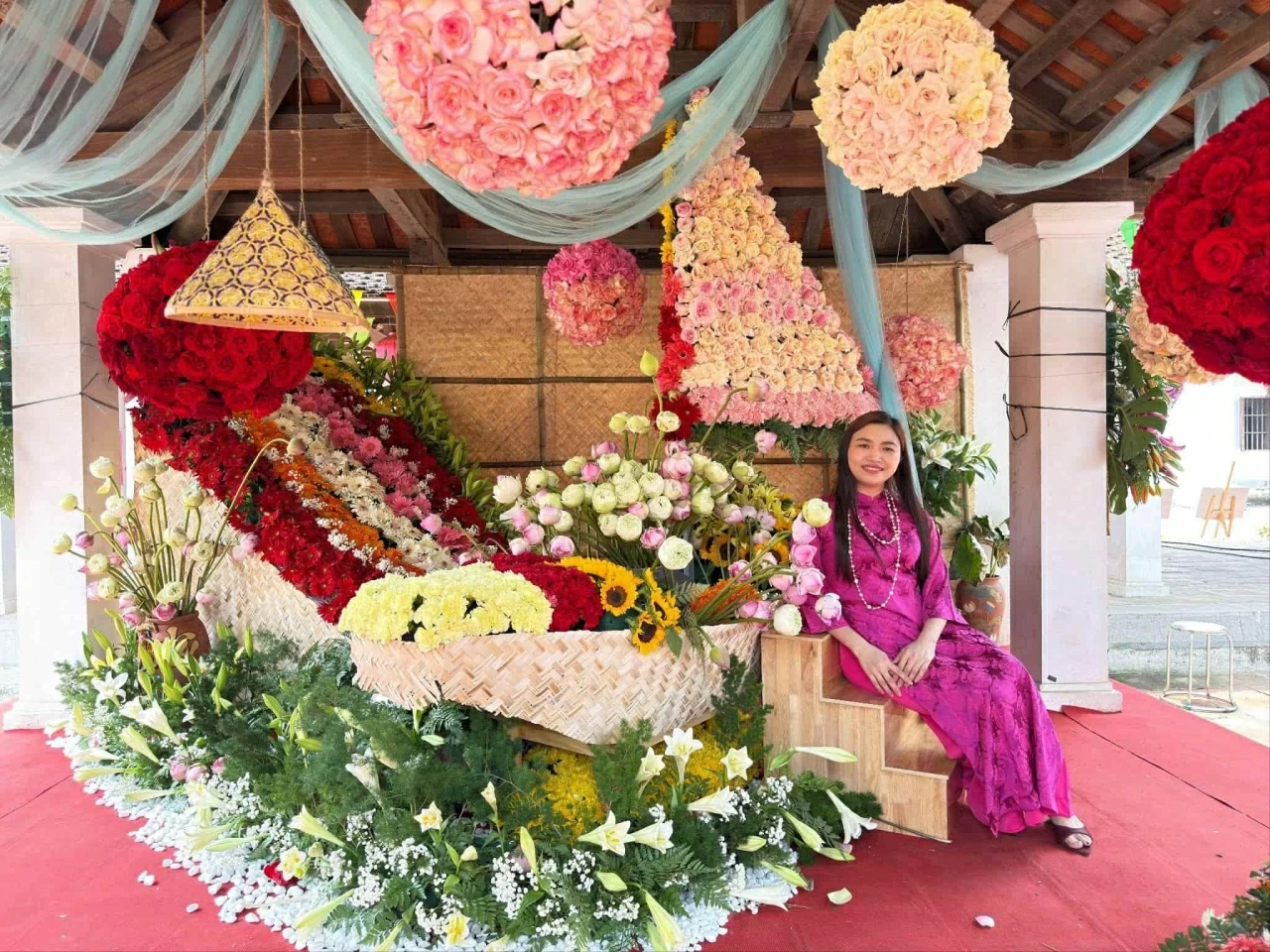 Brilliant blossoms mark the opening of Dinh-Mieu Tay Tuu Festival 2026