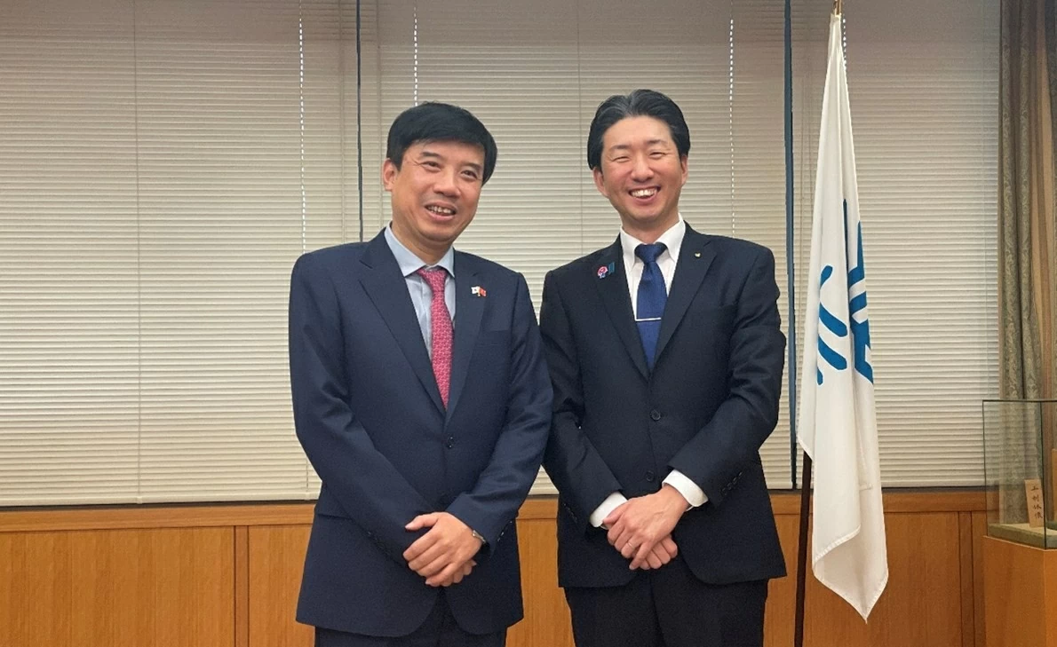 Consul General Nguyen Truong Son pays courtesy calls to Japanese partners upon assuming office in Osaka Consul General Nguyen Truong Son pays courtesy calls to Japanese partners upon assuming office in Osaka