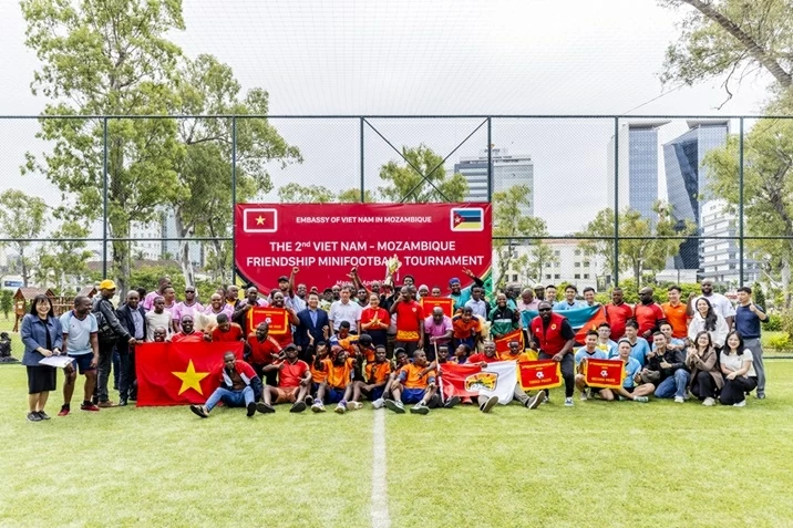 The second Friendship Football Tournament and April 30th celebration in Mozambique