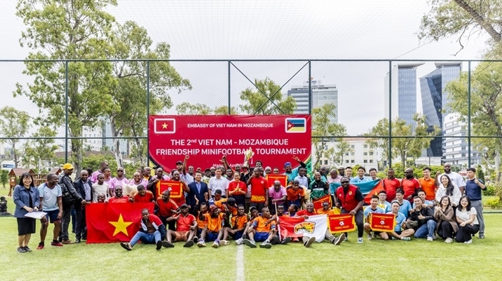 The second Friendship Football Tournament and April 30th celebration in Mozambique
