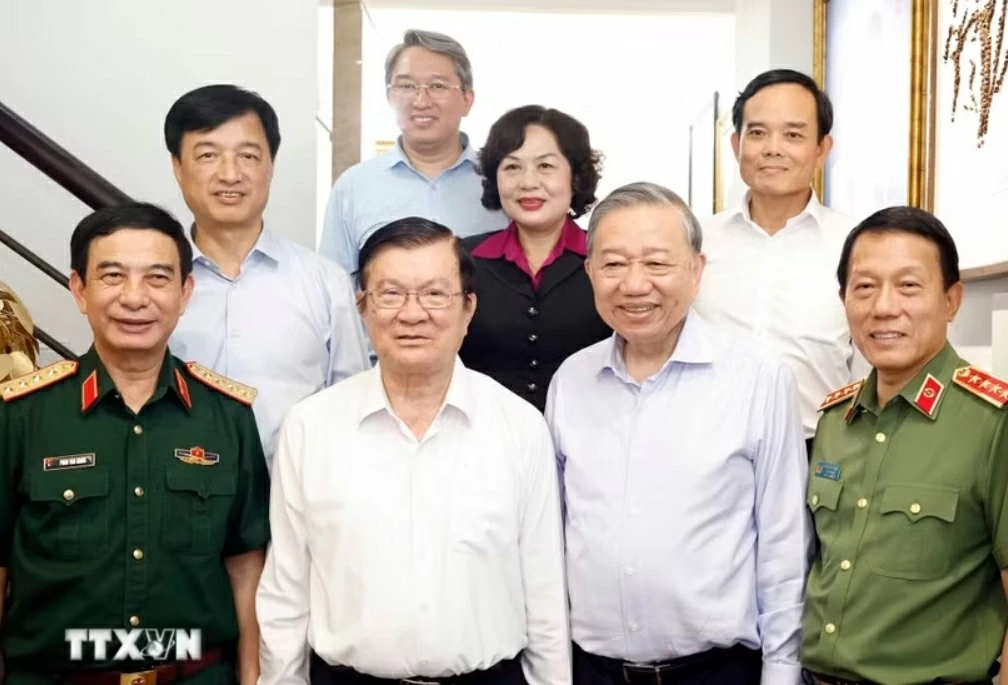 General Secretary, President To Lam visits former Party, State leaders and Heroic Vietnamese Mother in Ho Chi Minh City