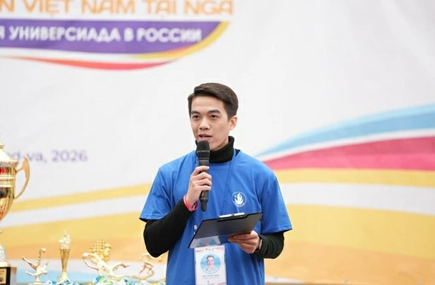 Nearly 800 athletes participate in the Vietnamese Student Sports Festival in Russia 2026