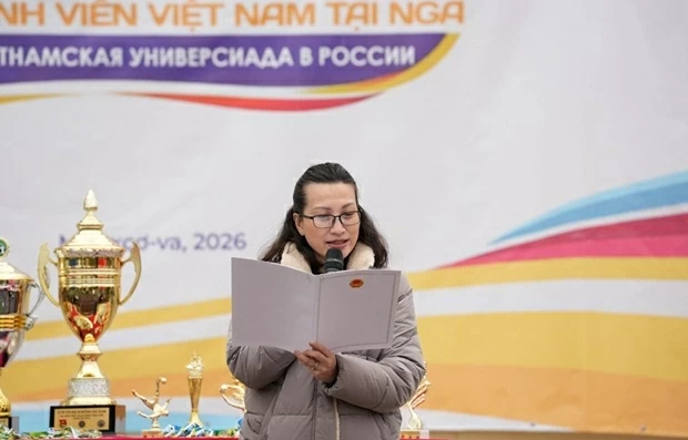 Nearly 800 athletes participate in the Vietnamese Student Sports Festival in Russia 2026