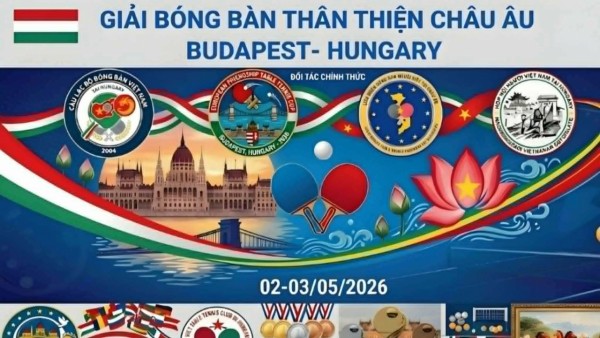 European Friendly Table Tennis Tournament 2026 unites Vietnamese community across the continent