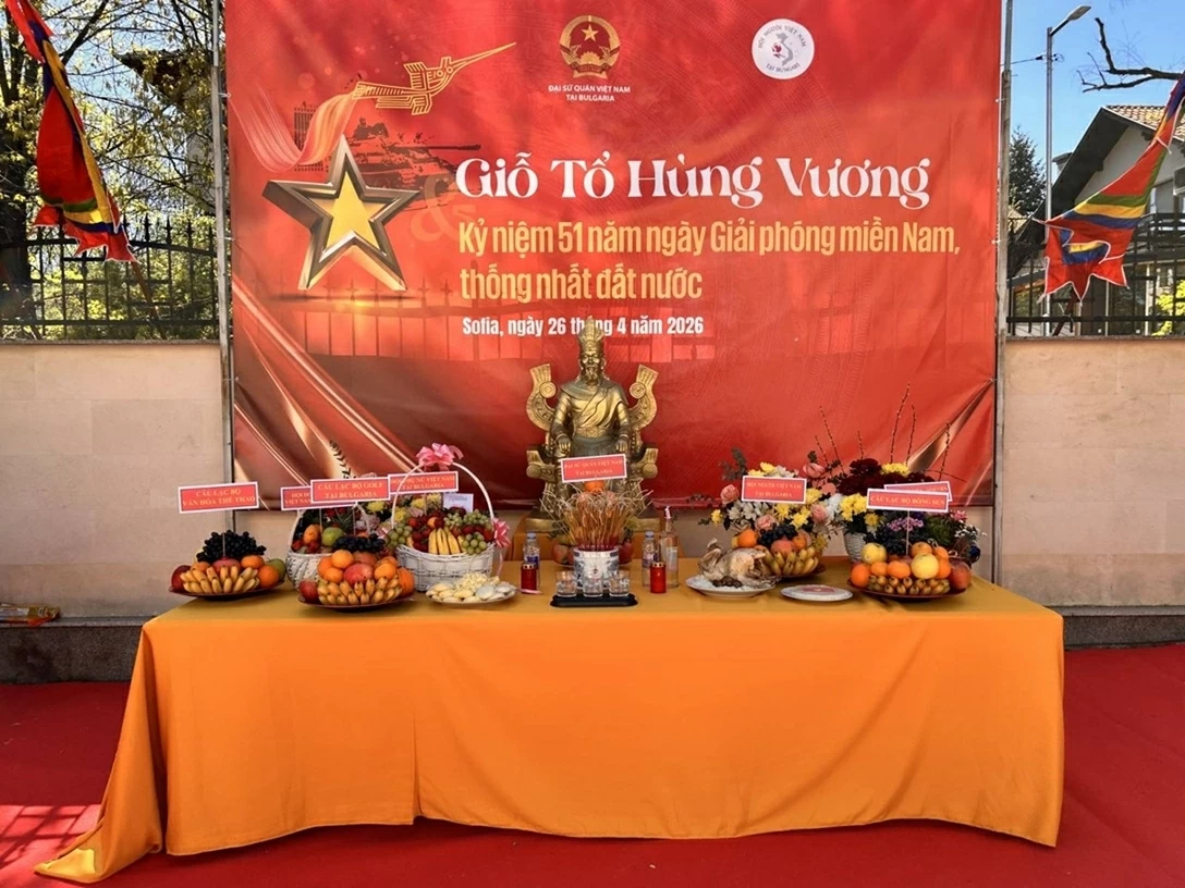 Connecting the Vietnamese community in Bulgaria through the Hung Kings Commemoration and National Reunification Day
