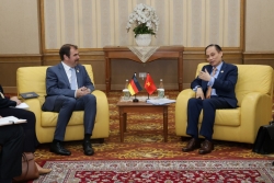 Politburo Member, Foreign Minister Le Hoai Trung holds bilateral meetings at the 25th ASEAN–EU Foreign Ministers' Meeting