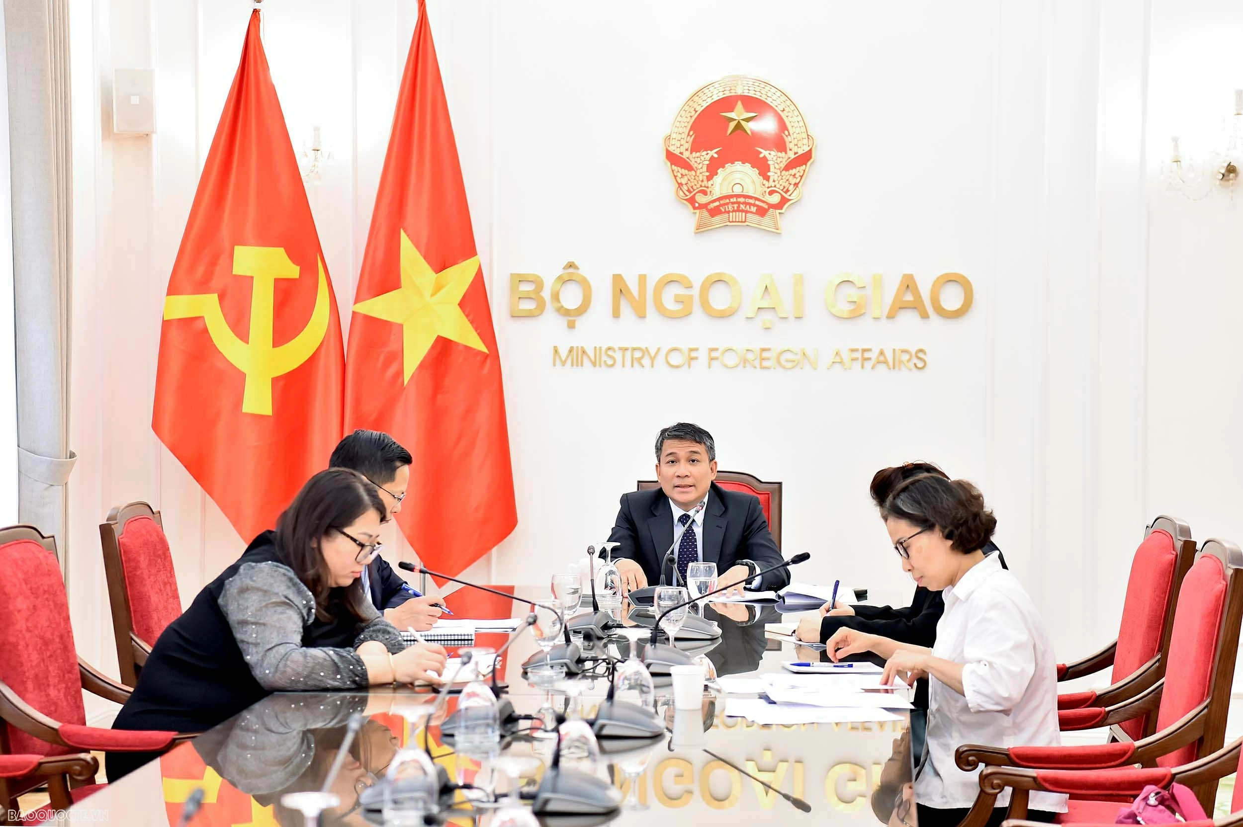 Strengthening cooperation between Communist Party of Vietnam and Belarusian White Russia Party: Permanent Deputy FM Nguyen Minh Vu