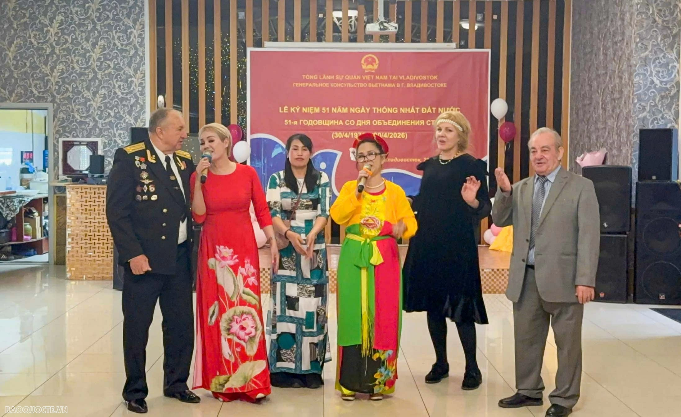 Emotional and proud celebration of the 51st Anniversary of the Liberation of the South in Vladivostok (Russian Federation)