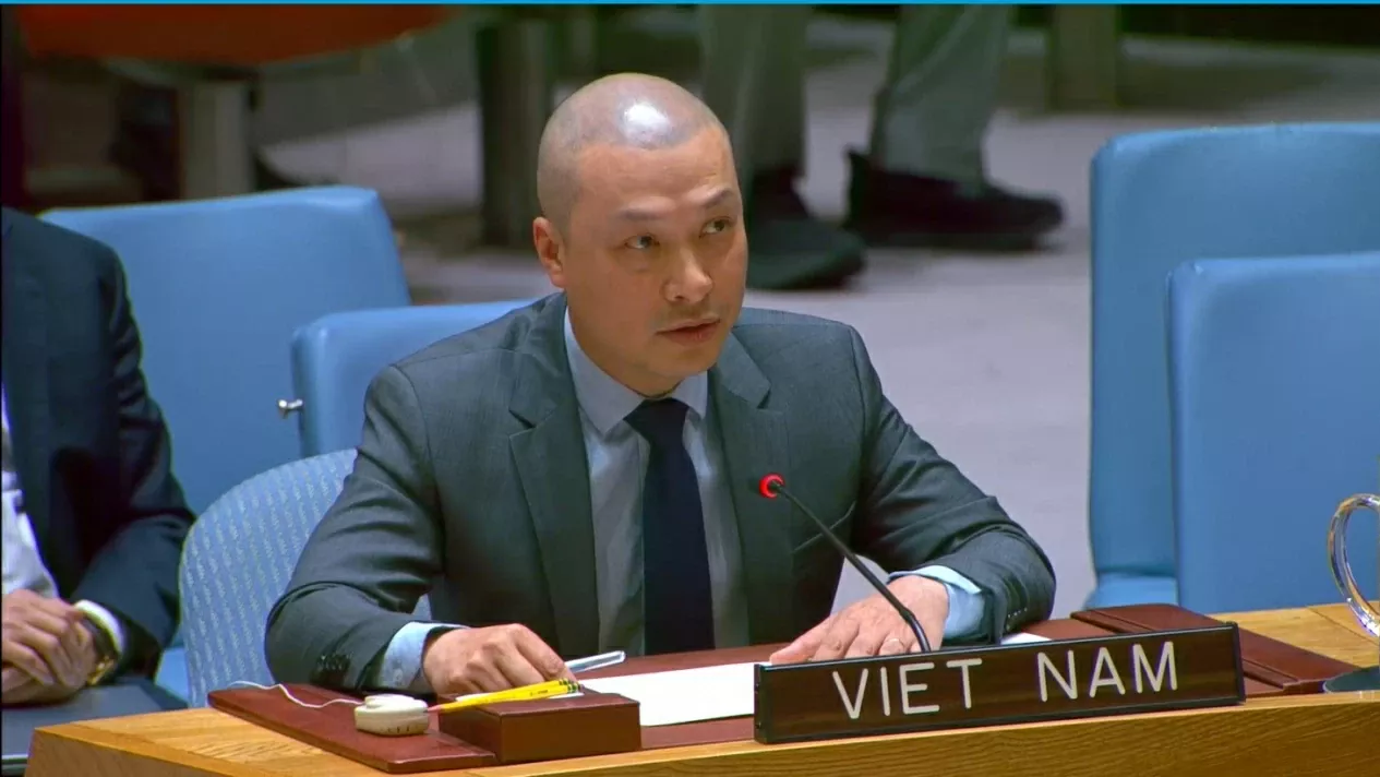 Vietnam urges de-escalation, protection of civilians, and support for two-state solution at UNSC: Diplomat Nguyen Hoang Nguyen