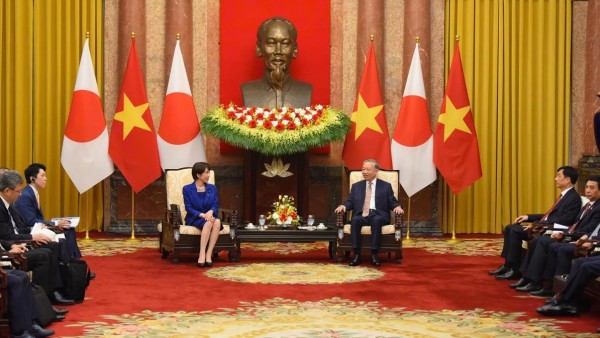 General Secretary, President To Lam welcomes Japanese Prime Minister Takaichi Sanae