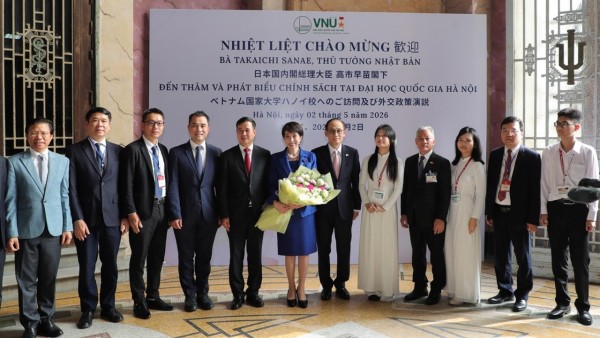 PM Takaichi Sanae’s keynote speech at VNU: Vietnam–Japan expand cooperation in technology and human resource training