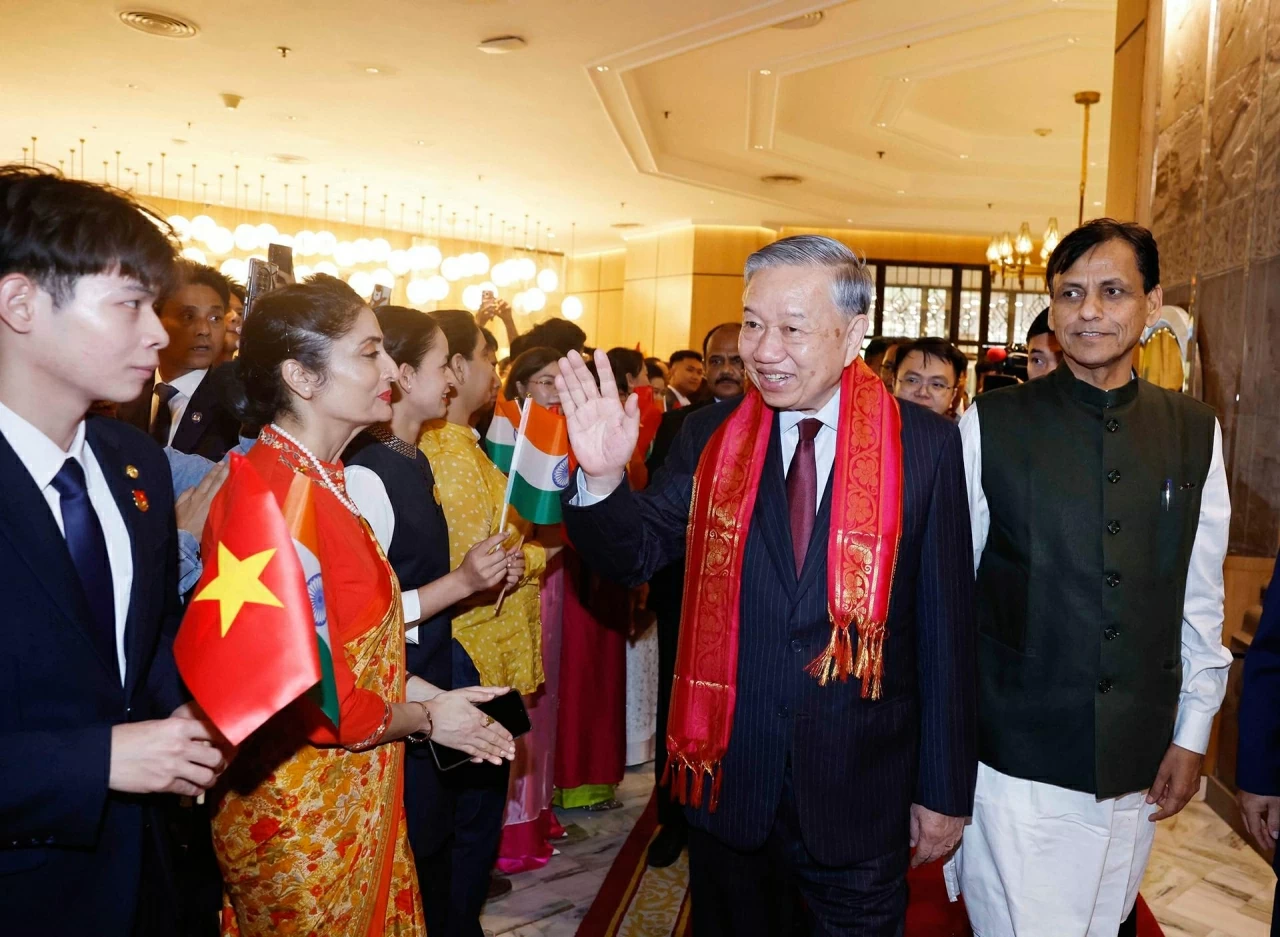 General Secretary, President To Lam arrives in New Delhi, beginning state visit to India