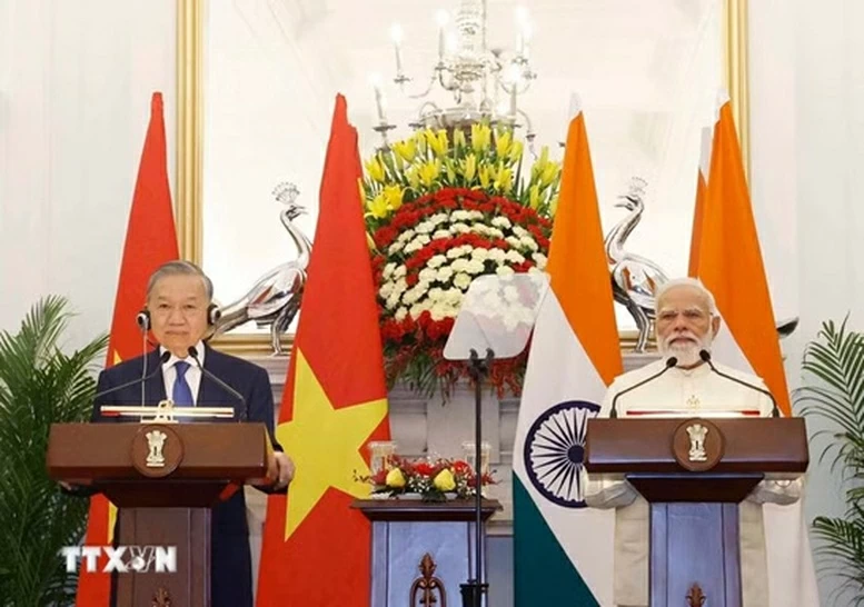 General Secretary, President To Lam's visit to India and Sri Lanka achieves outstanding success: Politburo member, FM Le Hoai Trung