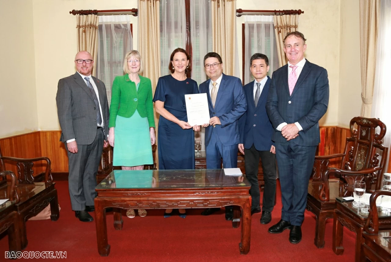 Consular acceptance granted to new Australian Consul General in Ho Chi Minh City