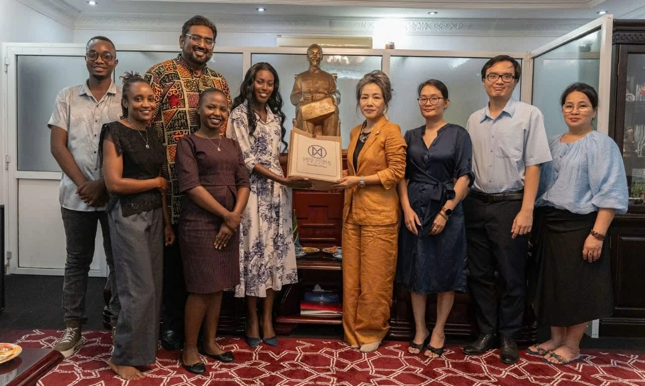 Ambassador Vu Thanh Huyen welcomes Miss World Tanzania 2026 ahead of Miss World Finals in Vietnam