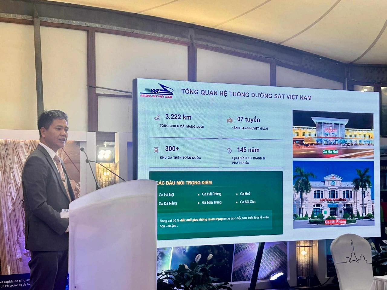 Vietnam-France station twinning: Heritage of the past, connecting the future