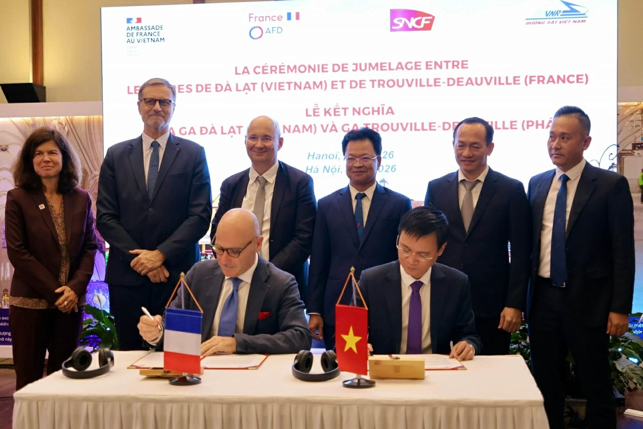 Vietnam-France station twinning: Heritage of the past, connecting the future