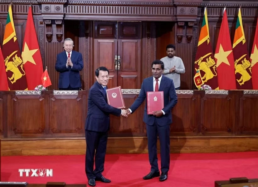 General Secretary, President To Lam's visit to India and Sri Lanka achieves outstanding success: Politburo member, FM Le Hoai Trung