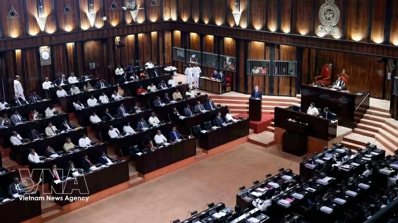 General Secretary, President To Lam addresses Sri Lankan Parliament, highlights deeper and more effective Vietnam–Sri Lanka ties