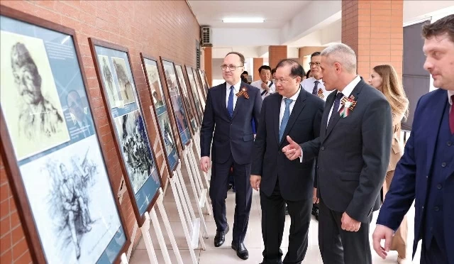 Russian Embassy organizes Immortal Regiment parade to commemorate Victory Day against fascism Russian Embassy organizes Immortal Regiment parade to commemorate Victory Day against fascism
