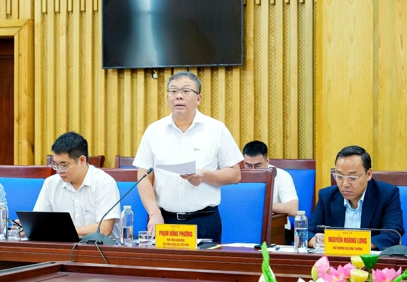 EVN enhances investment in power grid, partners in development with Nghe An Province
