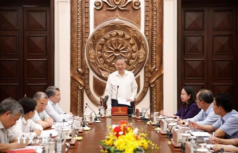 General Secretary, President To Lam calls for overhaul of Presidential Office's operations and governance