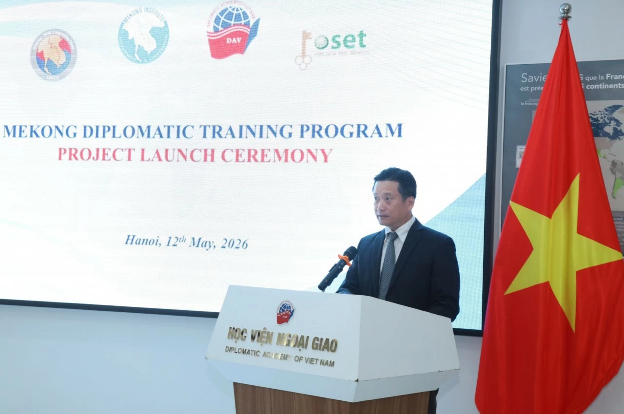 Launch ceremony of the 'Mekong diplomatic training program' project