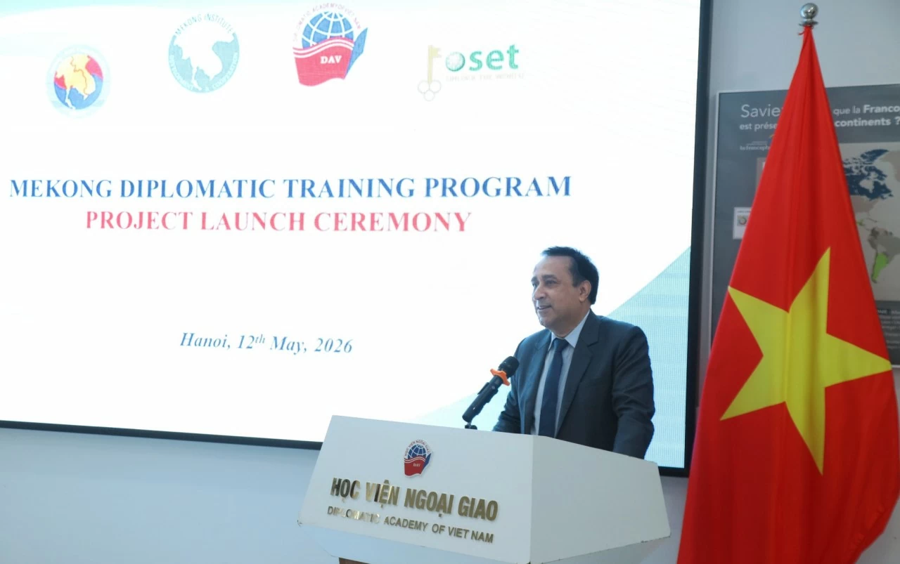 Launch ceremony of the 'Mekong diplomatic training program' project