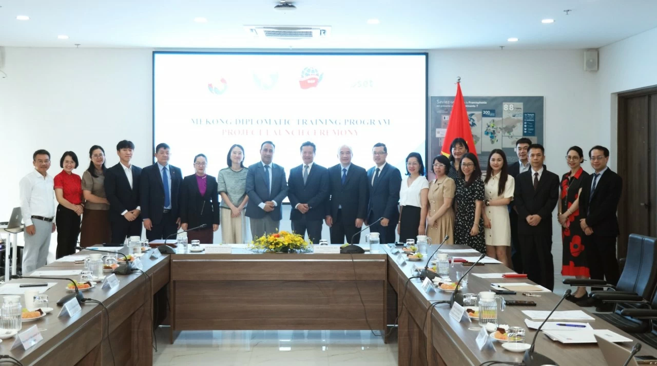 Launch ceremony of the 'Mekong diplomatic training program' project