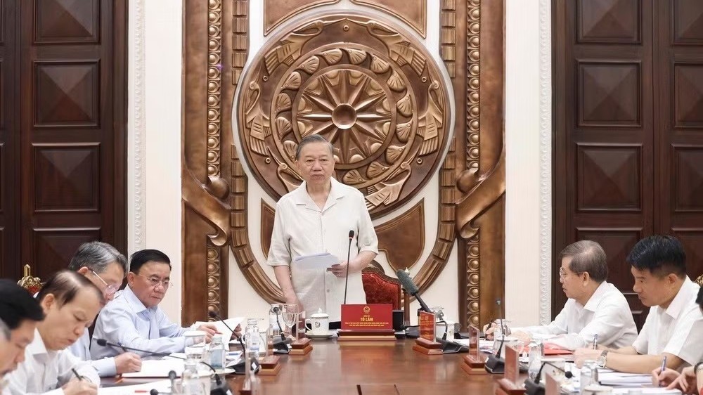 General Secretary, President To Lam calls for consolidation of central steering committees on legal, judicial reform