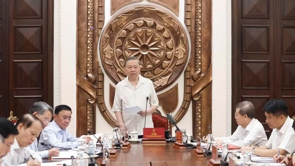 General Secretary, President To Lam calls for consolidation of central steering committees on legal, judicial reform