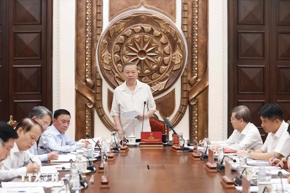 General Secretary, President To Lam calls for consolidation of central steering committees on legal, judicial reform