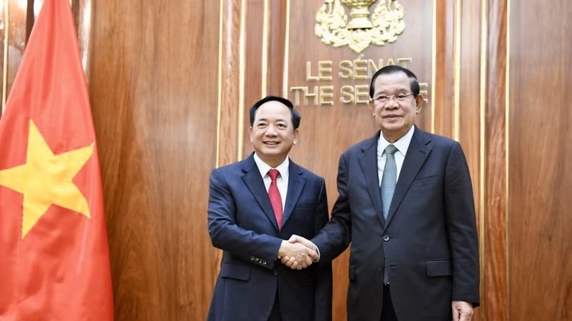 Politburo member Trinh Van Quyet visits Cambodia to strengthen bilateral cooperation