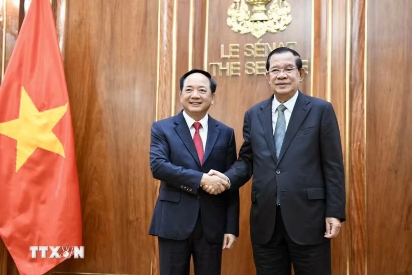 Politburo member Trinh Van Quyet visits Cambodia to strengthen bilateral cooperation