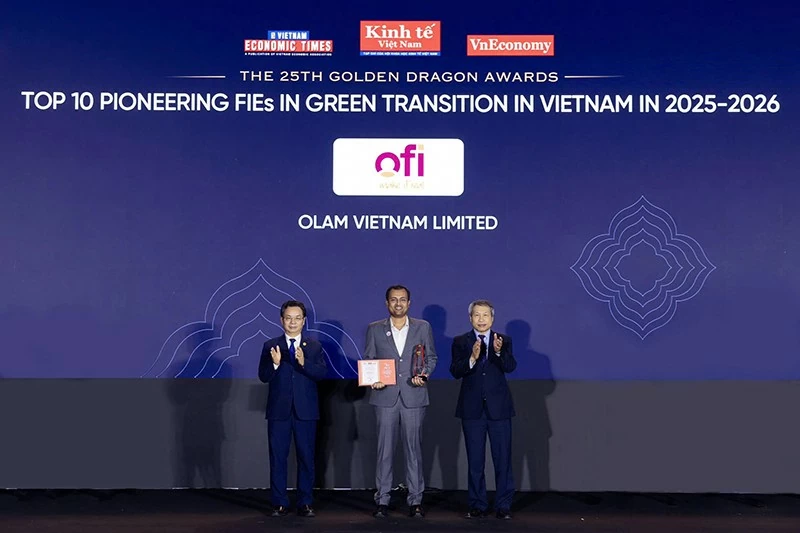 ofi honoured at Golden Dragon Awards for the first time