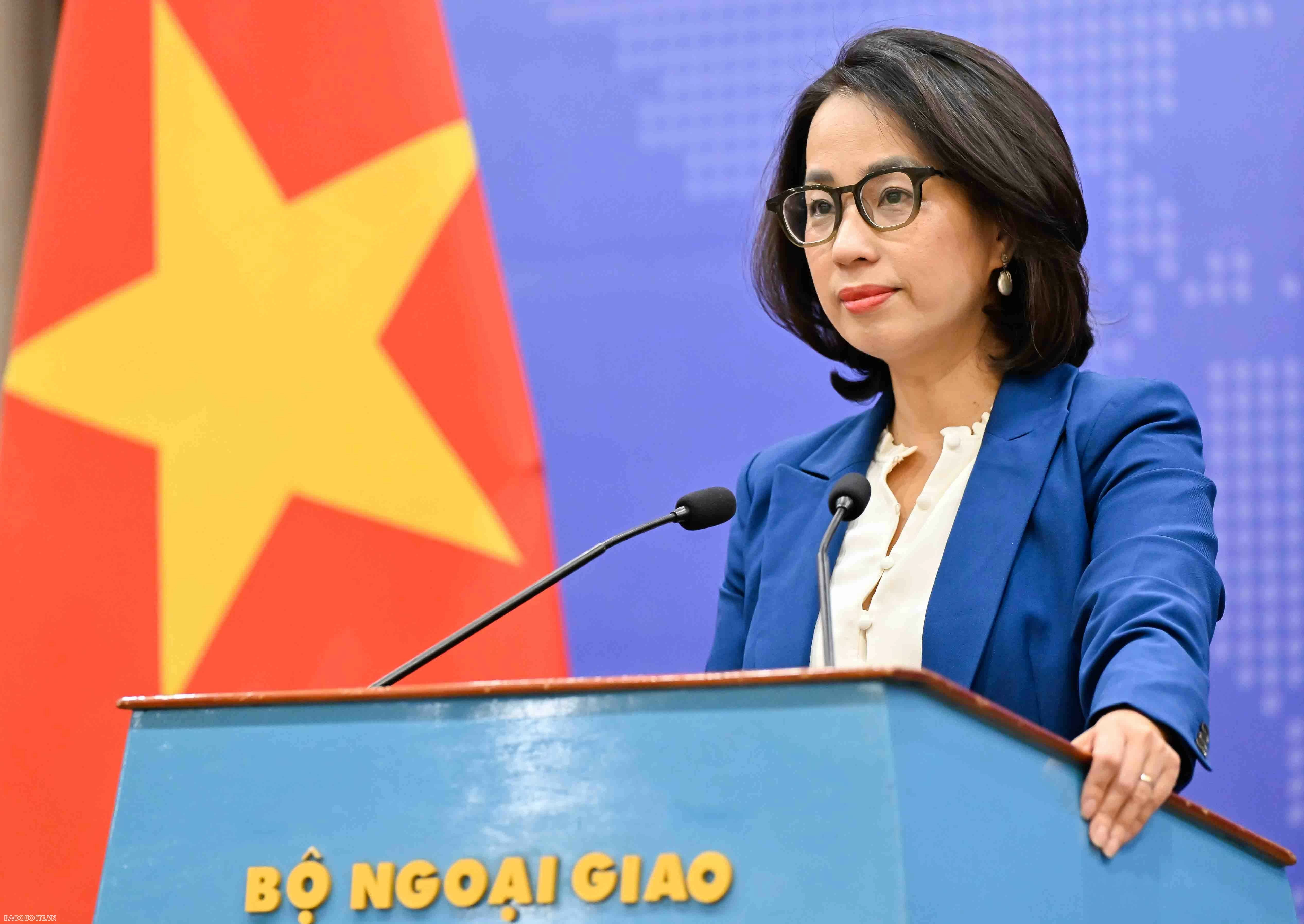 Spokesperson provides updates on citizen protection for Vietnamese detained in Indonesia and Cambodia