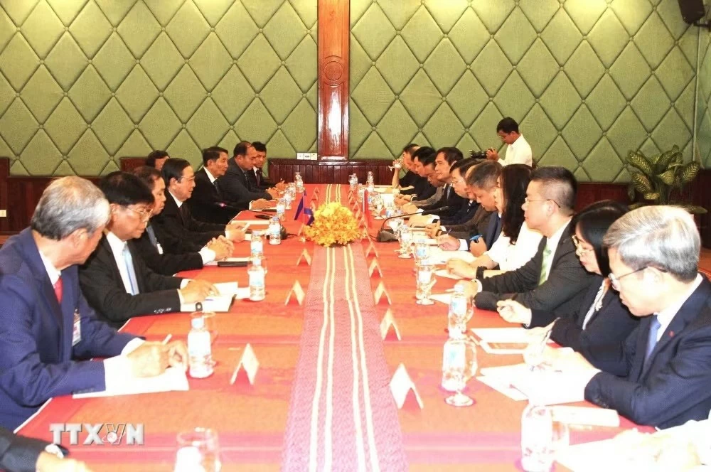 Politburo member Trinh Van Quyet visits Siem Reap to strengthen Vietnam-Cambodia ties