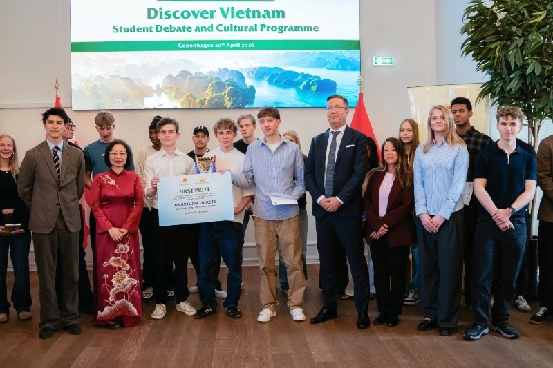 When students become 'creators of a green future': the Vietnam – Denmark mark at Discover Vietnam - Green Future Challenge 2026